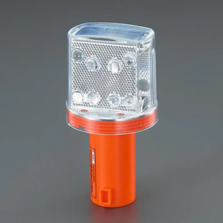 LED現場点滅燈(ソーラー充電) EA983FS-9A 4550061454756 (CDC)【別送品】