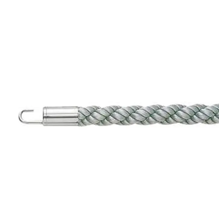 φ30×1200mm パーテーションロープ(シルバー) EA983FT-166 4518340058675 (CDC)【別送品】