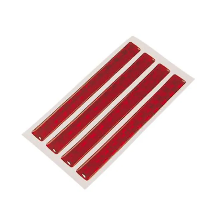 10×95mm 反射プロテクター(4個/赤) EA983GB-81 4548745731934 (CDC)【別送品】