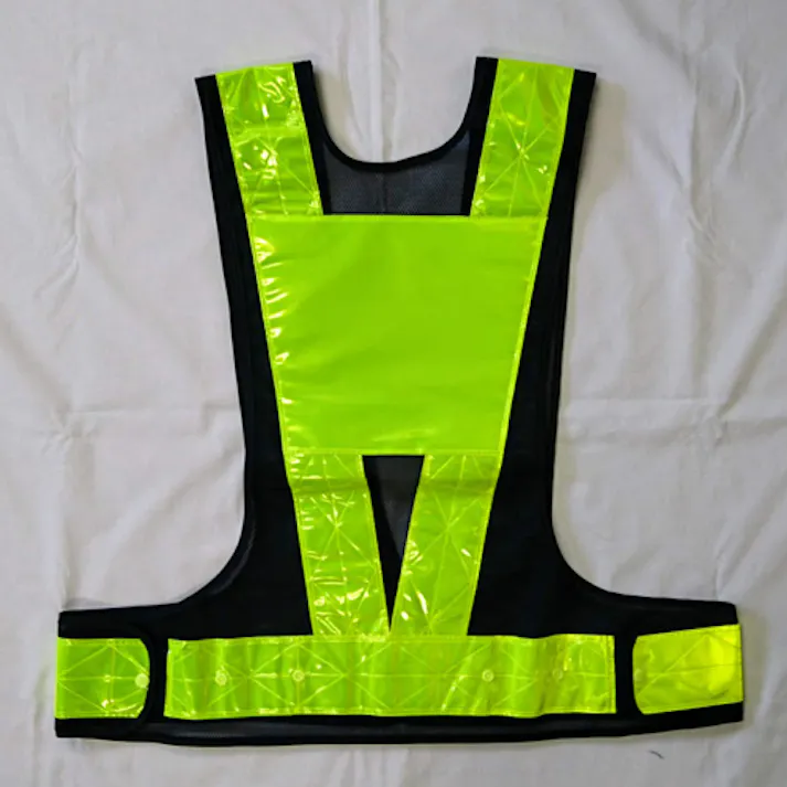 安全ベスト(紺/黄) EA983R-291 4518340439634【別送品】