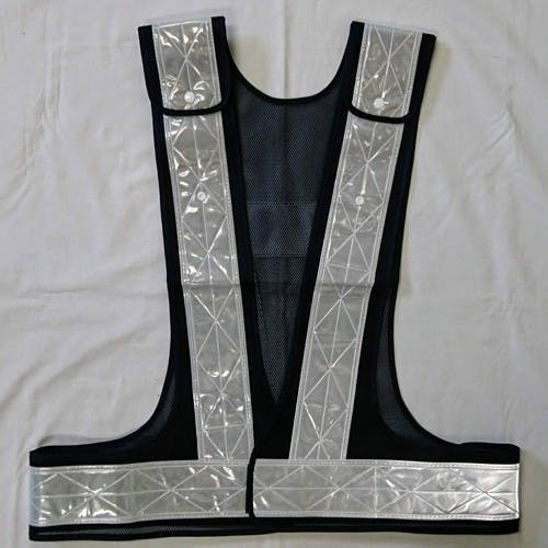 安全ベスト(紺/白) EA983R-292 4518340439641【別送品】