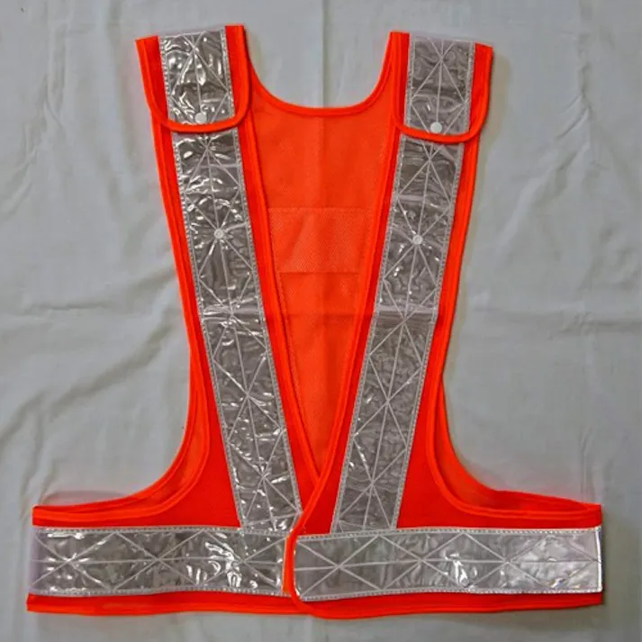 安全ベスト(橙/白) EA983R-295 4518340439696【別送品】