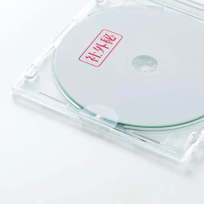 φ25mm/15面 セキュリティシール(クリア/3枚) EA983TS-13C 4550061574171 (CDC)【別送品】