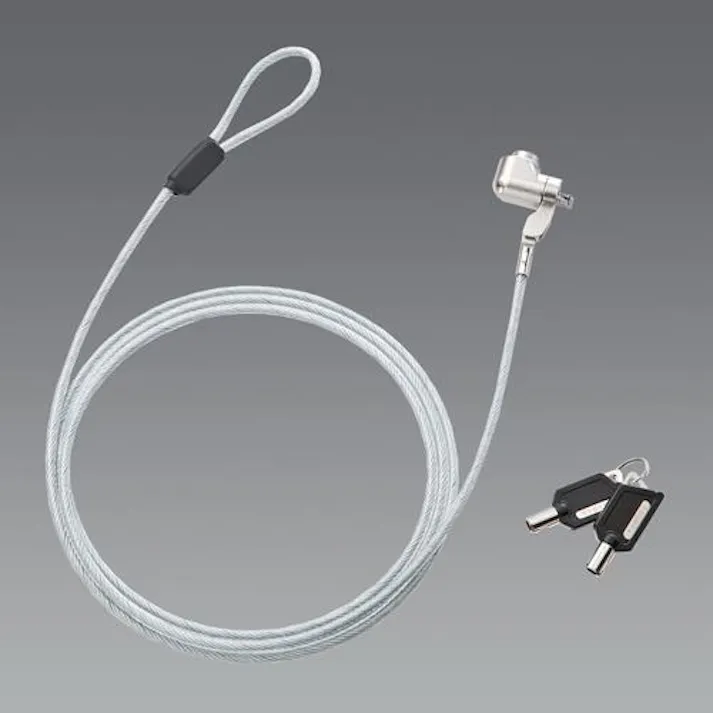 φ4.4mm×2.0m パソコンセキリュティーワイヤー EA983TS-53 4550061544051 (CDC)【別送品】