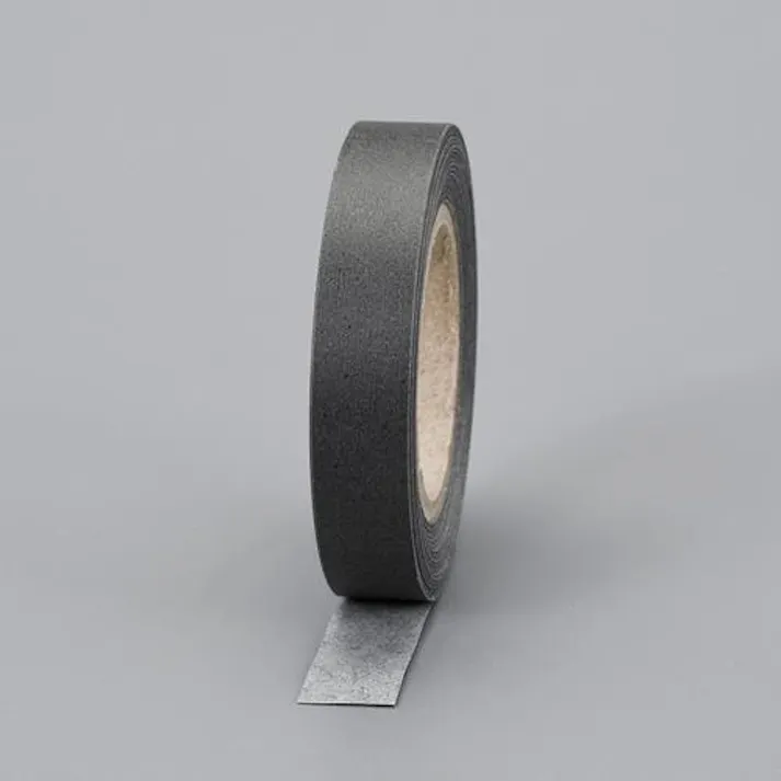 8.5mm×10m 目隠しセキュリティテープ(無地/黒/6巻) EA983TS-67 4550061818237 (CDC)【別送品】