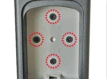 90×40×120mm キーボックス(可変ダイヤル/つる無) EA983ZA-42