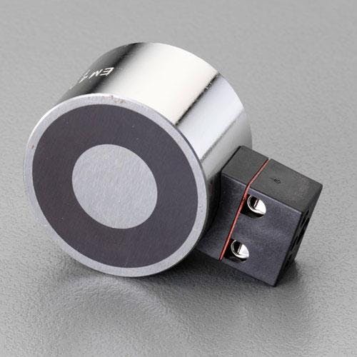 DC24V/φ 50mm/1000N 電磁マグネットホルダー EA984CM-4 4548745911961 (CDC)【別送品】