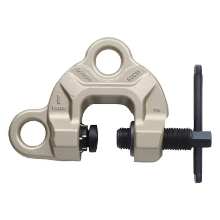 1.0ton スクリュークランプ(ダブルアイ/ツイストカム式) EA984FA-32A 4518340399501 (CDC)【別送品】