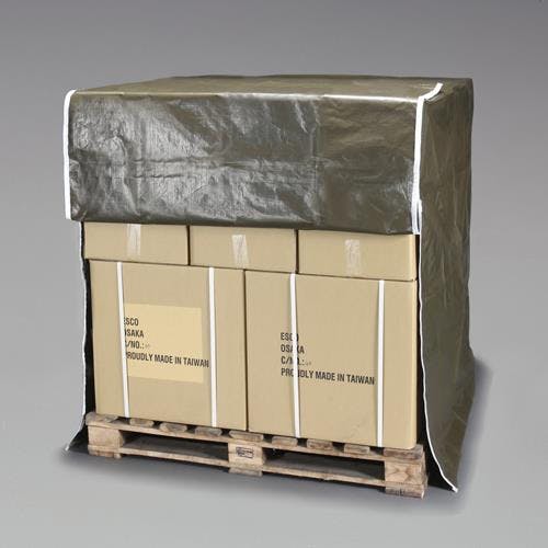 パレットカバー(ファスナー式/OD) 1200x1200x1300mm EA985PK-32 4518340386686【別送品】