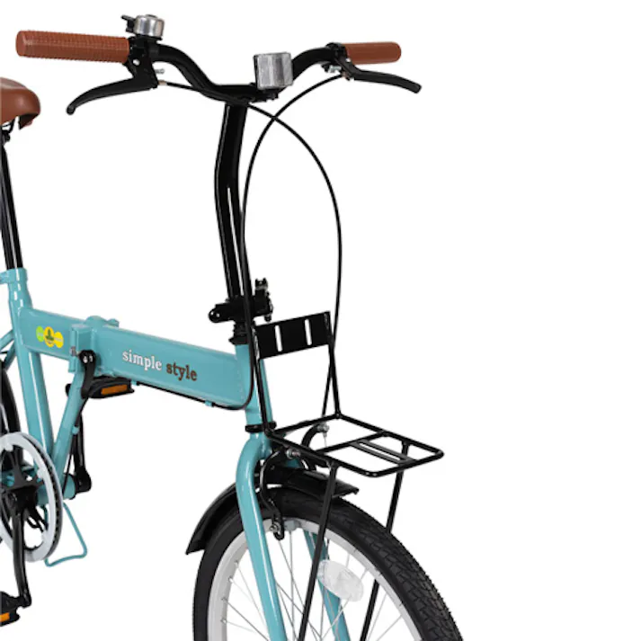 20インチ 折り畳み式自転車(グレイブルー) EA986Y-16D 4518340014978 (CDC)【別送品】