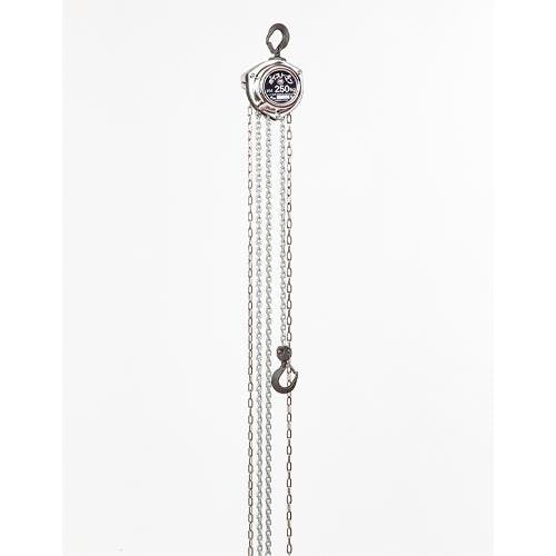 チェーンブロック 1.0tonx2.5m EA987AB-2.5A 4518340310292【別送品】