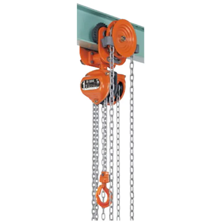 0.5ton ギヤードトロリー式チェーンブロック EA987EF-0.5 4550061962473 (CDC)【別送品】