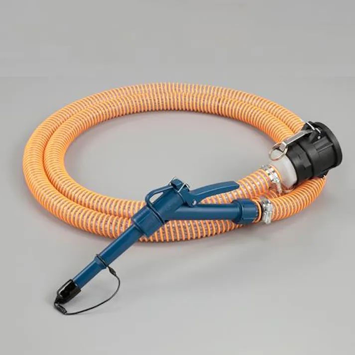 3m IBCコンテナ用ホースセット(カプラ式) EA990YE-21 4550061963449 (CDC)【別送品】