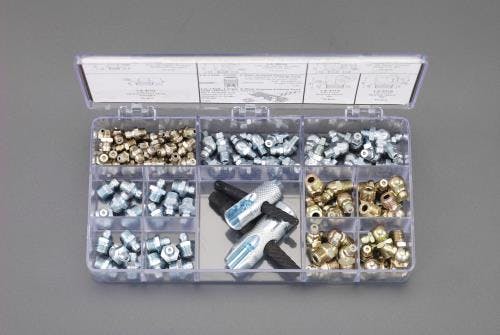 UNF1/4”-PTF1/8” グリースニップルセット EA991CX-101 4548745178418 (CDC)【別送品】