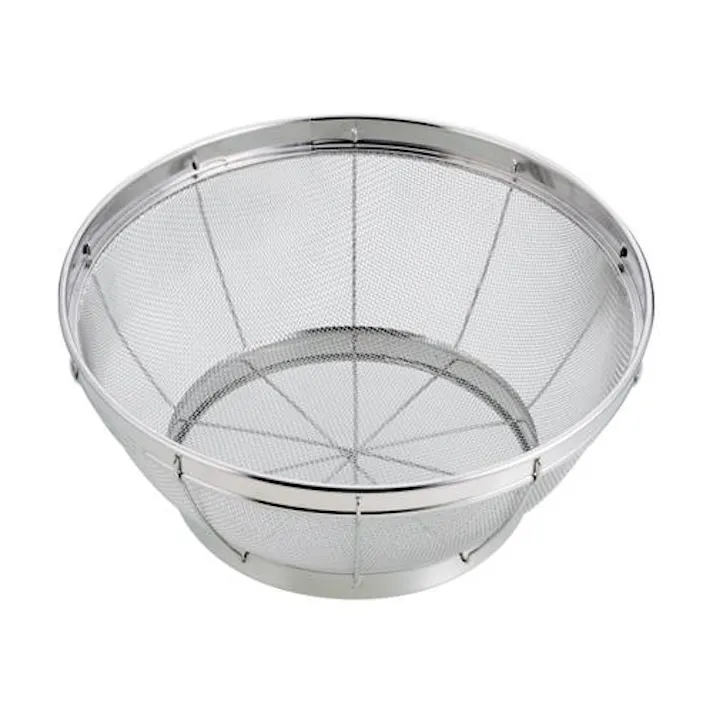 φ220×105mm 洗浄ざる(ステンレス製) EA992CN-33A 4550061240441 (CDC)【別送品】
