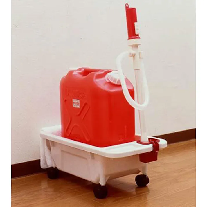 290×520×195mm ポリタンク用トレー(キャスター付 EA992DB-122 4550061870655 (CDC)【別送品】