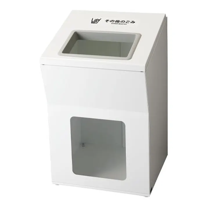 100L ダストボックス(スチール製) EA995A-165 4518340217553 (CDC)【別送品】