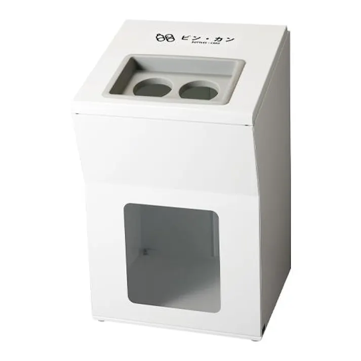 100L ダストボックス(スチール製/瓶・缶用) EA995A-166 4518340217560 (CDC)【別送品】