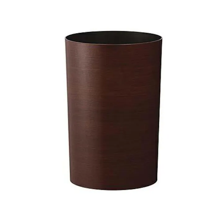 φ201×300mm/ 8.2L ダストボックス(丸型/茶/2個) EA995AA-192A 4550061287910 (CDC)【別送品】