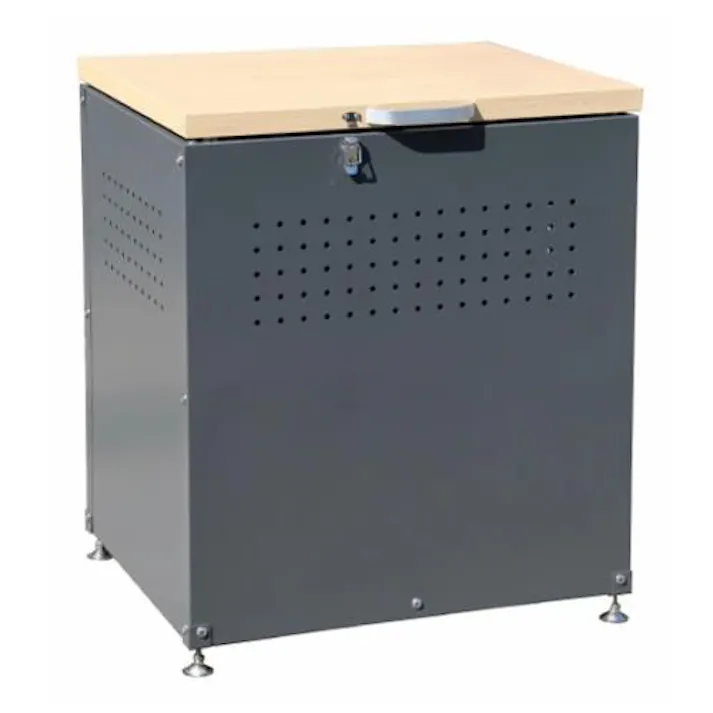 600×500×665mm ダストボックス(スチール製) EA995AA-571A 4518340408142 (CDC)【別送品】