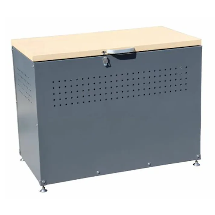 900×500×665mm ダストボックス(スチール製) EA995AA-572A 4518340408159 (CDC)【別送品】