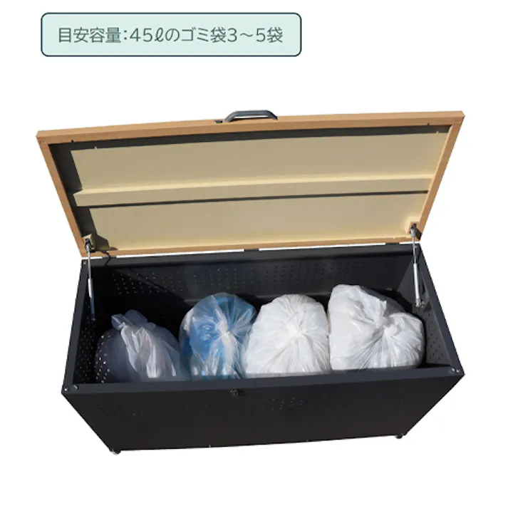 ダイマツ ダストボックス(スチール製) 1200x500x665mm EA995AA-573A 4518340408180【別送品】
