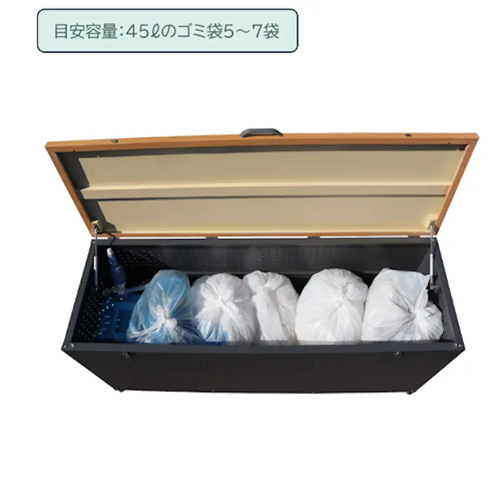 1500×500×665mm ダストボックス(スチール製) EA995AA-574A 4518340408197 (CDC)【別送品】