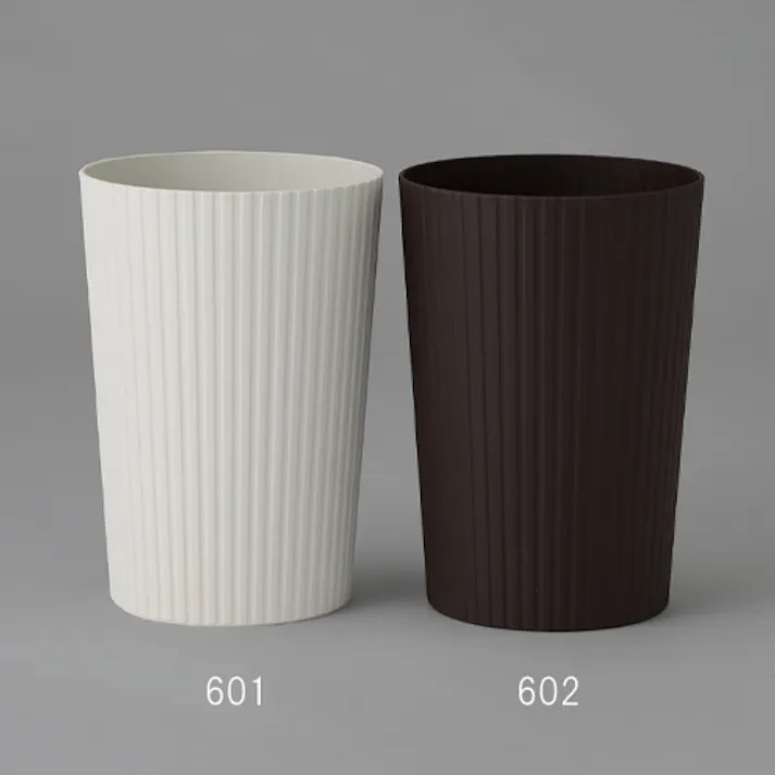 アスベル(ASVEL) ダストボックス(丸型/茶/6個) φ195x280mm/6L EA995AA-602 4518340063969【別送品】