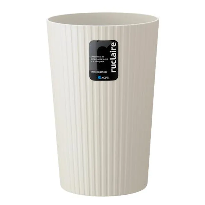 φ225×340mm/10L ダストボックス(丸型/白/6個) EA995AA-603 4518340063976 (CDC)【別送品】