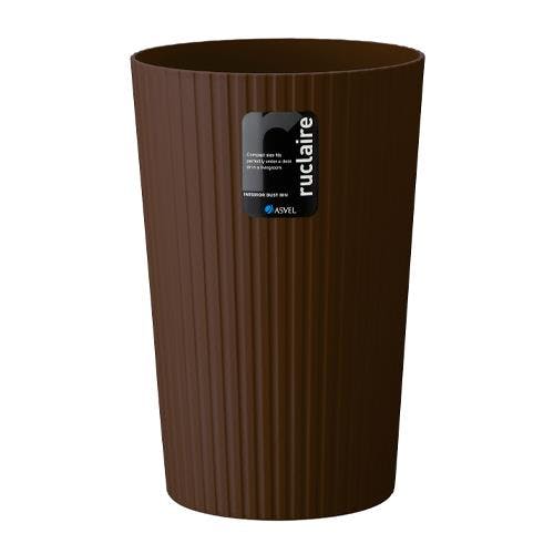 アスベル(ASVEL) ダストボックス(丸型/茶/6個) φ225x340mm/10L EA995AA-604 4518340064539【別送品】