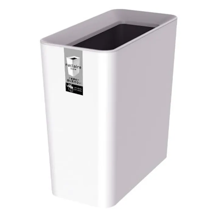 アスベル(ASVEL) ダストボックス(スリム/白/6個) 315x155x317mm/9.5L EA995AA-615 4518340138001【別送品】