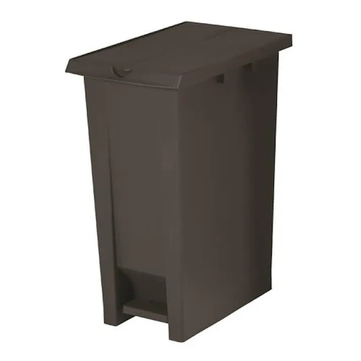 70L ダストボックス(ペダル開閉式/ブラウン) EA995AA-732 4518340190740 (CDC)【別送品】