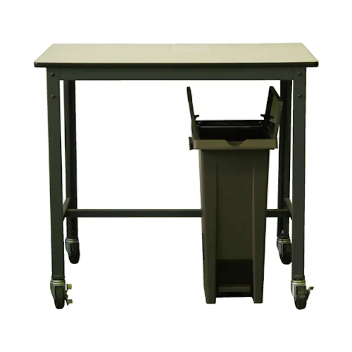 70L ダストボックス(ペダル開閉式/ブラウン) EA995AA-732 4518340190740 (CDC)【別送品】