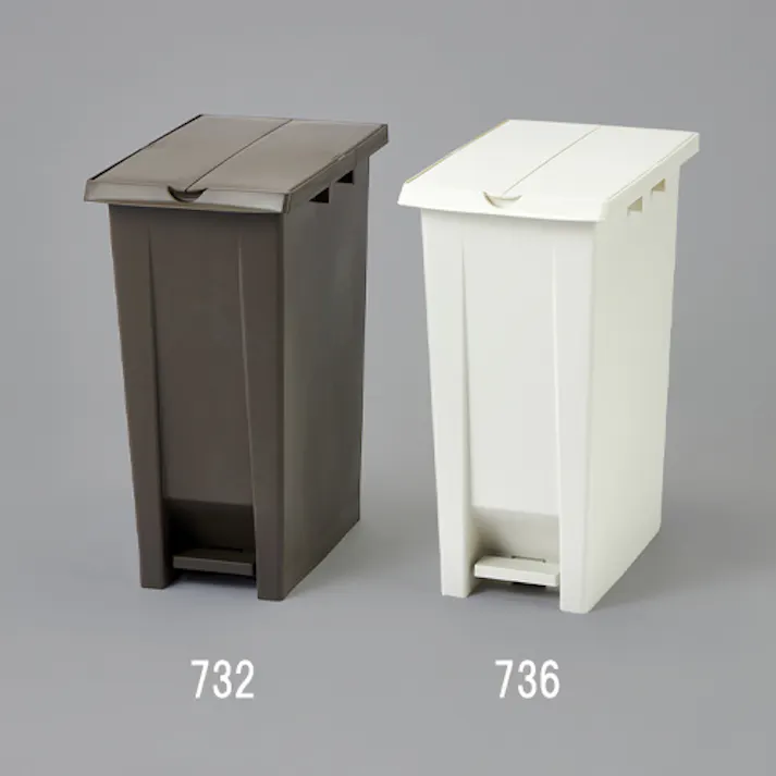 70L ダストボックス(ペダル開閉式/ホワイト) EA995AA-736 4518340191013 (CDC)【別送品】