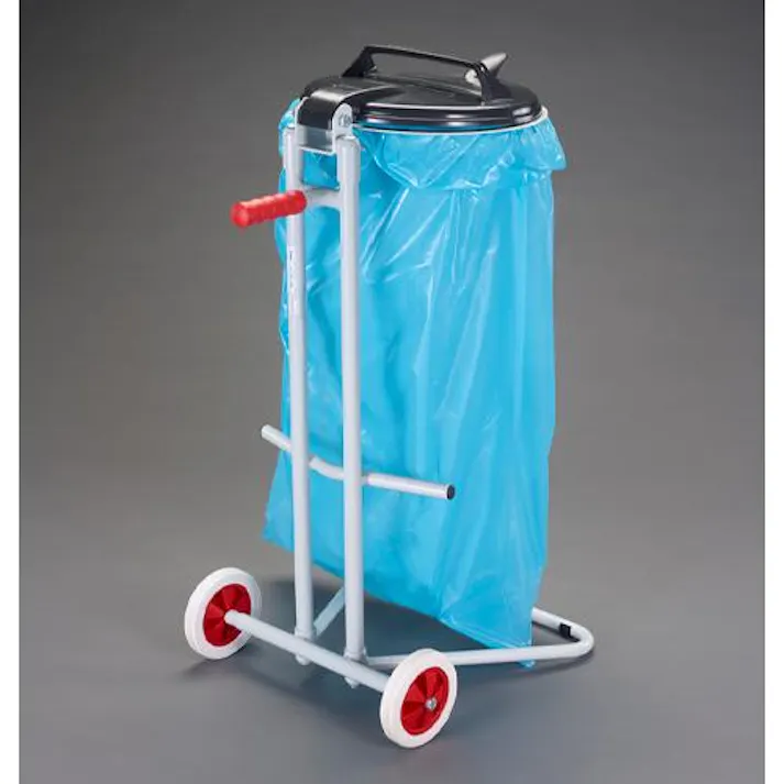 500×500×960mm ダストカート EA995AA-9B 4518340131996 (CDC)【別送品】