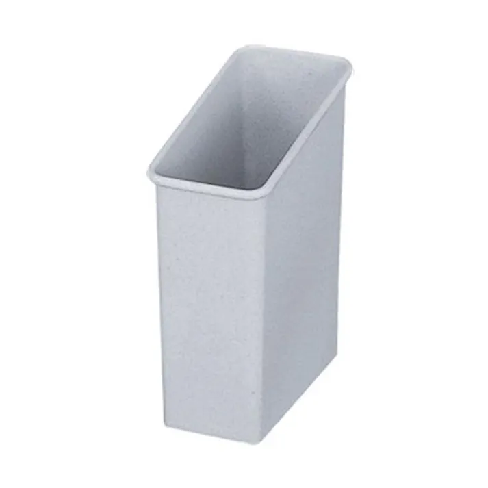 4.5L ダストボックス(角型/グレー/5個入) EA995CC-51A 4550061287927 (CDC)【別送品】