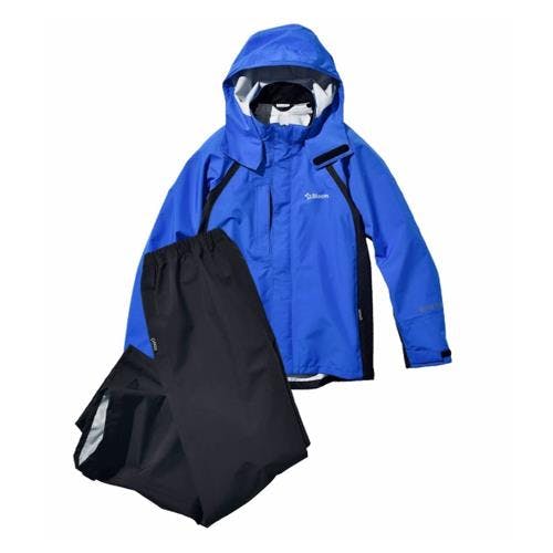 透湿型レインウェアー(ゴアテックス/青) [3L] EA996XG-14A 4518340395411【別送品】