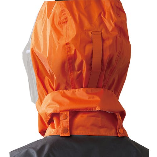 L] レインウェアー(オレンジ) EA996XS-22B 4518340410343 (CDC