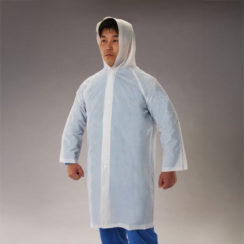 使い捨てレインコート [フリー] EA996YH-1A 4518340419278【別送品】