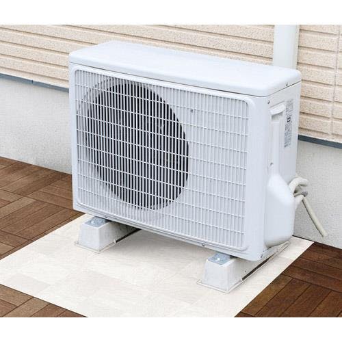 室外機床用遮熱シート(タイル柄) 900x900mm EA997MZ-62 4518340395282【別送品】
