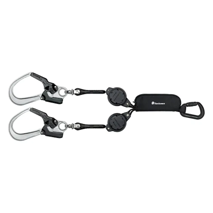 墜落制止用器具(フルハーネス/巻取式ツインランヤード付) EA998GA-9A 4518340314344 (CDC)【別送品】