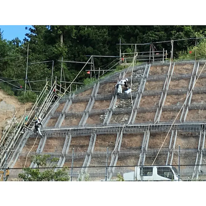 18mm×50m 親綱ロープ(法面専用/シグナル) EA998MB-250 4518340364127 (CDC)【別送品】