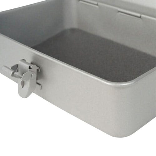 工具箱 工具箱(スチール製/グレー) 250×162×93mm EA504AB-52A【別送品