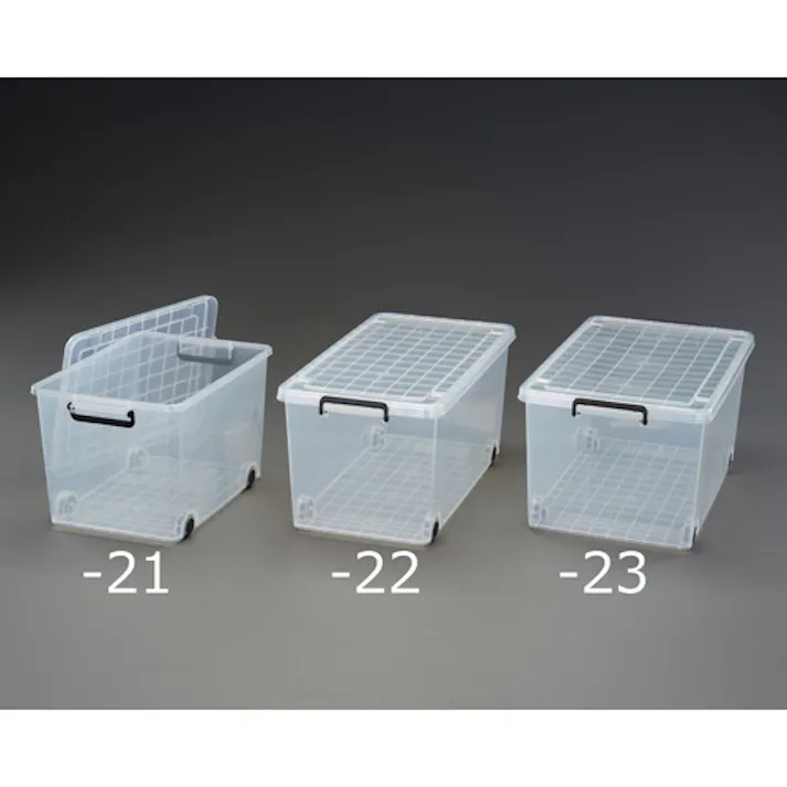 バックル収納ケース(キャスター付) 390×550×350mm EA506MB-21【別送品】