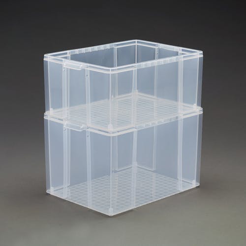 収納ケース(クリア/フタ無) 380×520×230mm/33L EA506MH-8【別送品