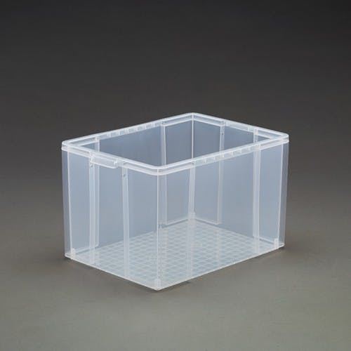 収納ケース(クリア/フタ無/4個) 380×520×305mm/46L EA506MH-9BA【別送品】