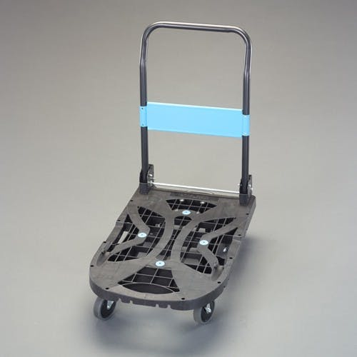 運搬車(軽量/静音/ブレーキ付) 490×780mm/200Kg EA520BS-21S【別送品】