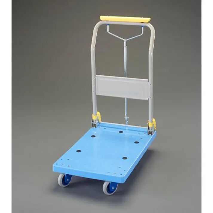 運搬車(静音/ハンドブレーキ付) 605×455mm/150Kg EA520BY-21B【別送品】