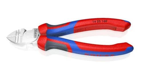 穴付ニッパー(グリップ付) 160mm EA536KB-161A【別送品】