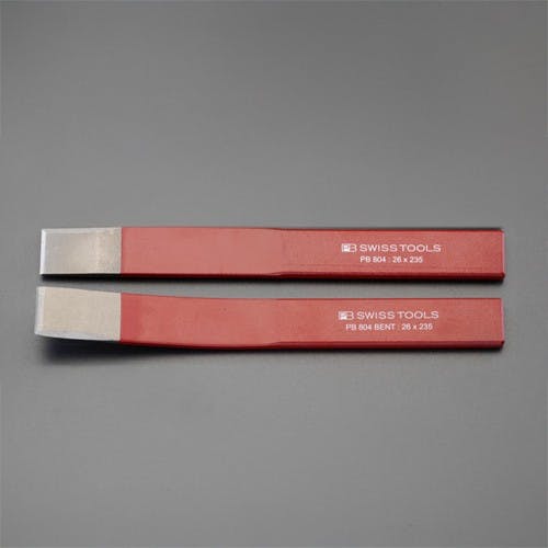 スロットチゼル(直・曲/側面刃付) 2本組 EA572G-11【別送品】